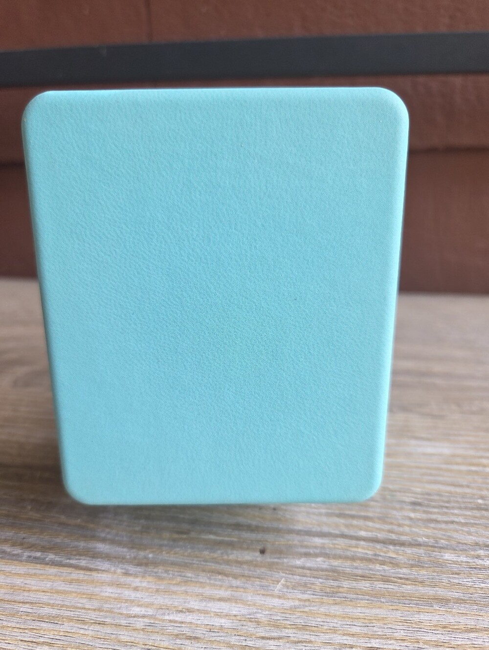 Tiffany & Co Large Blue Leather Necklace Presentation Box / jewelry case box - Picture 4 of 9